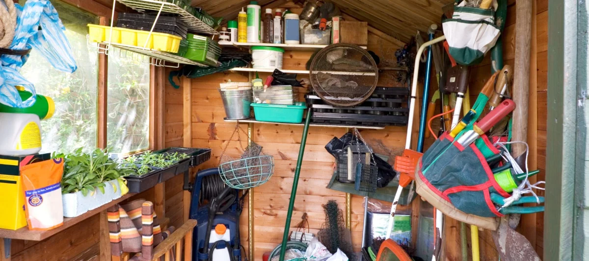 How To Clear Out Your Shed